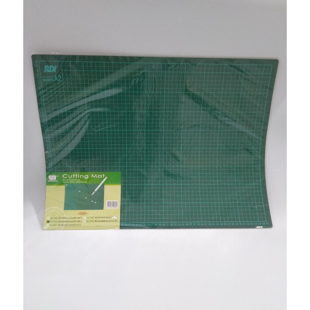 

SDI CUTTING MAT A2 (60X45)cm; Tebal 0,3mm