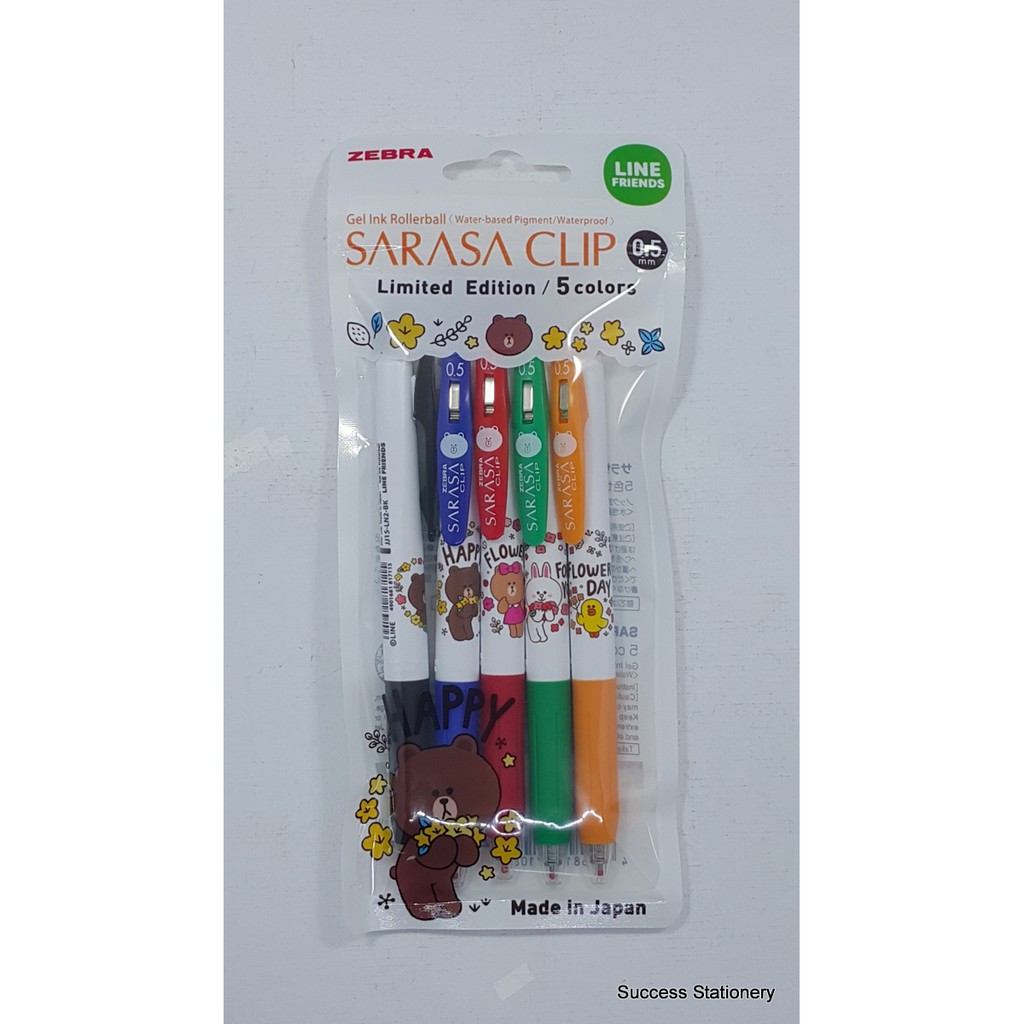 

ZEBRA SARASA PEN FANCY 0.5 SET ISI 5