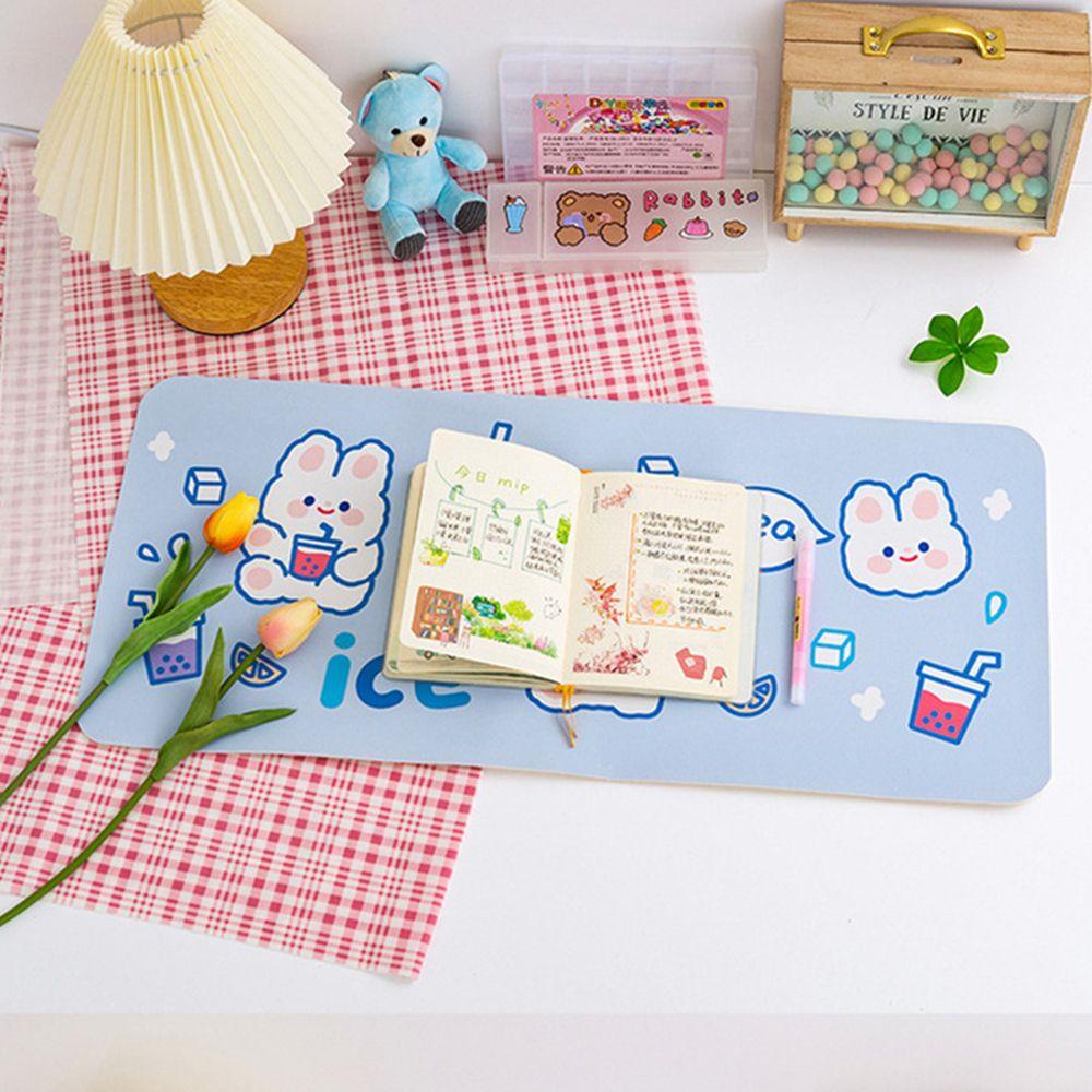 Top Mouse Pad Lucu Untuk Anak Perempuan Cowok Dekorasi Rumah Ukuran Besar Antislip Gaming Mouse Mat Alas Cangkir