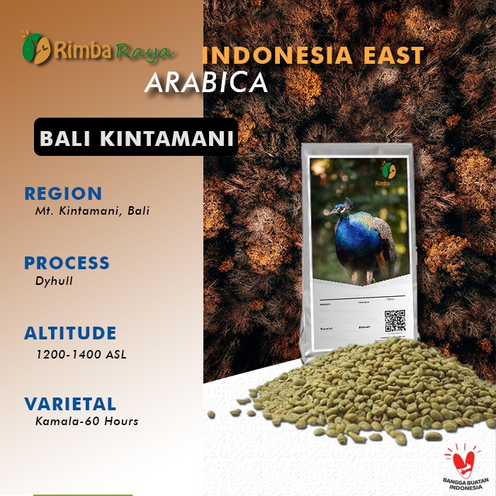 

Arabica Greenbean Bali Kintamani Grade 1 Dryhull Process