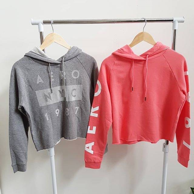 Hoodie Crop Aeropostale