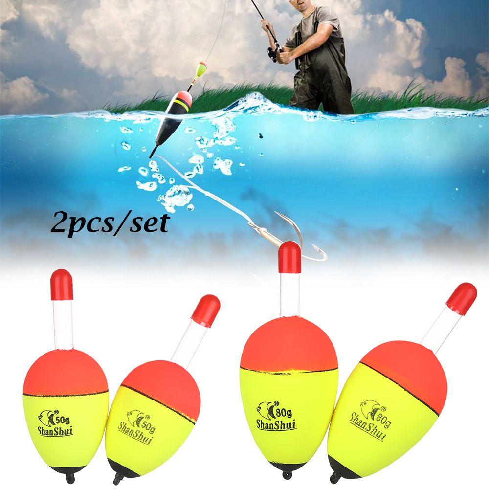 Top 2pcs/set 5g/8g/10g/15g/20g/30g/40g/50g/60g/70g/80g Pelampung Malam Memancing Kualitas Tinggi Bercahaya Plastik Cahaya Tongkat