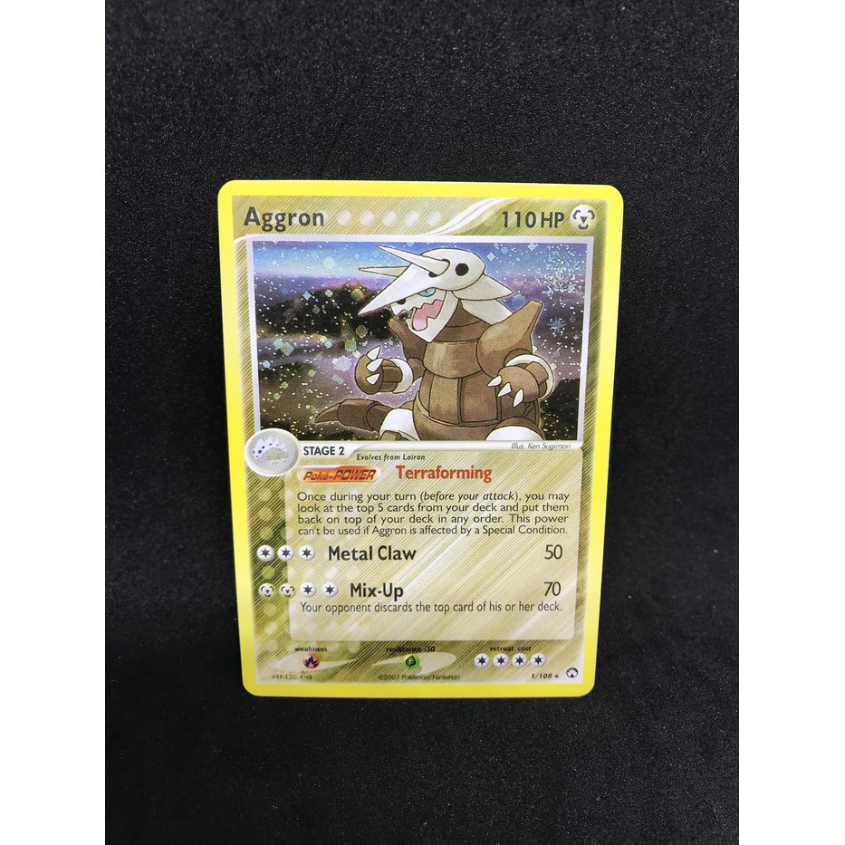 Kartu Pokemon TCG Aggron (harga/kartu)