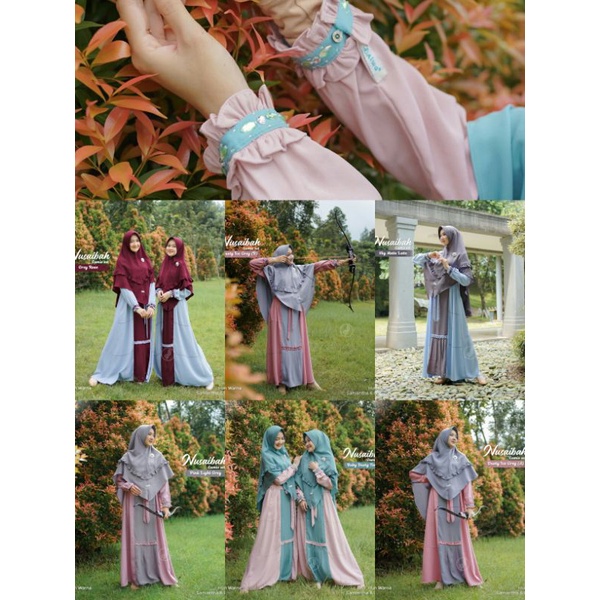 GAMIS SET NUSAIBAH BY ALWA HIJAB