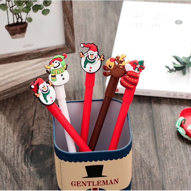 

(READY COD) Pulpen natal sant, pen santa, pulpen rudolft, pulpen X'mas, kado natal EKSLUSIF