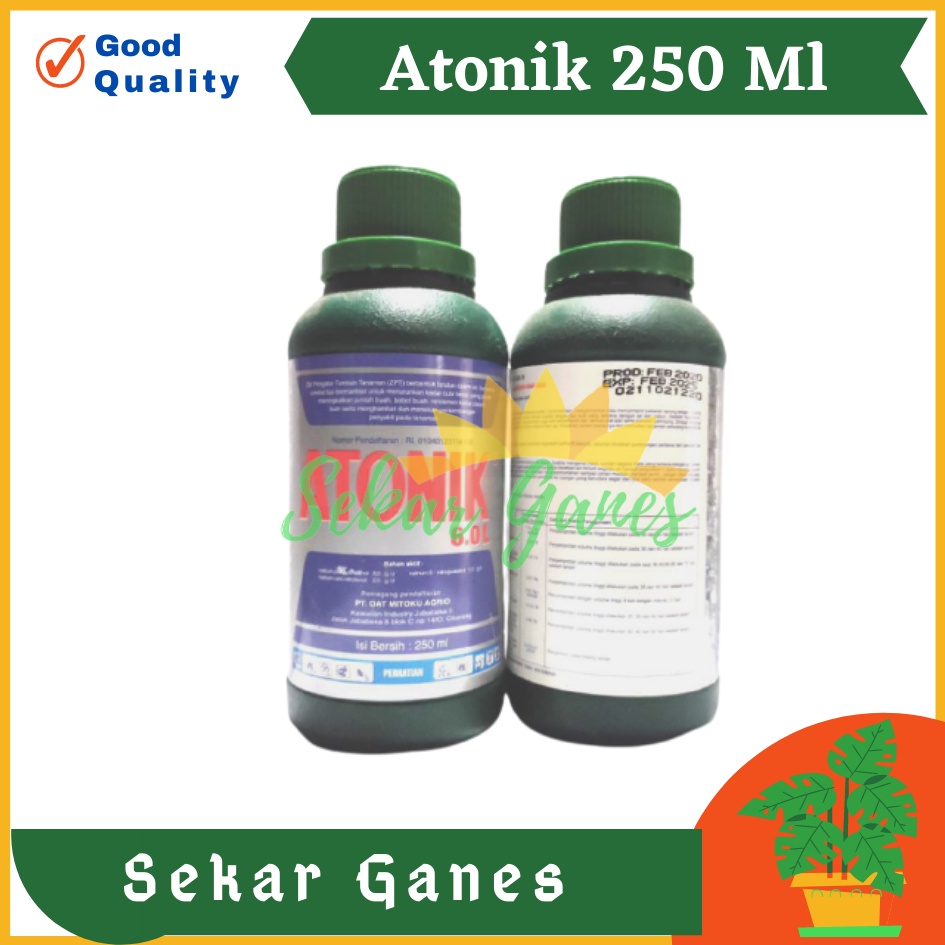 Ori Pupuk Atonik 6.0L Atonik 6,0L 100ML 250ML  Pupuk Cair Hormon Zpt Zat Pengatur Tumbuh