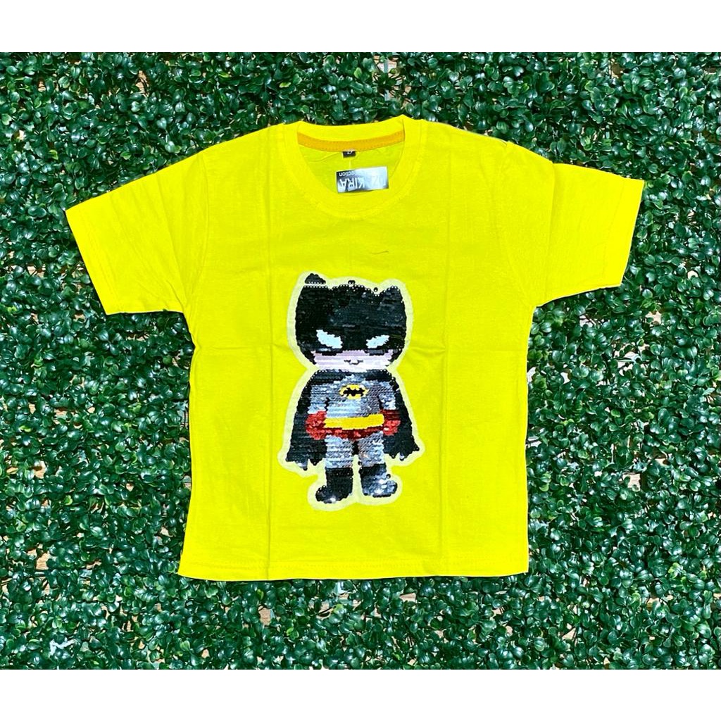 baju anak motif super hero 2-4tahun