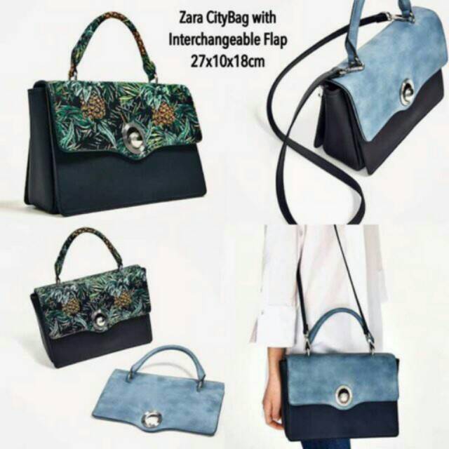 Zara Citybag with Interchangleable Flap/Zara Crossbag Intercahngeable