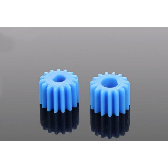 Plastic Gear 15T 4mm D Hole Plastic blue Gear Shaft for motor Gearbox