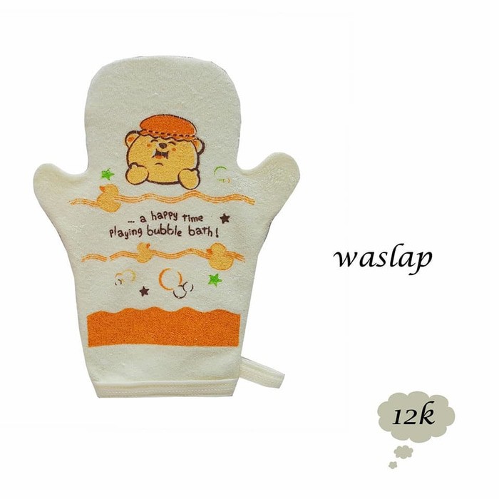 Promo !! KIDDY Waslap Bayi Kiddy Baby Sablon-WASLAP KIDDY 3777