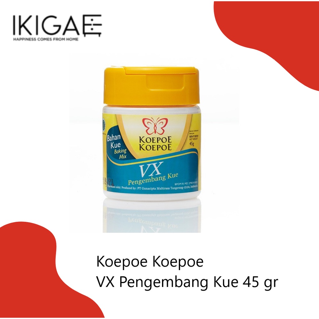 KOEPOE KOEPOE VX PENGEMBANG KUE 45 GR