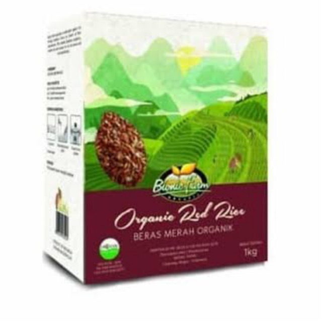 Bionic Farm Organic Red Rice (Beras merah organic) 1kg