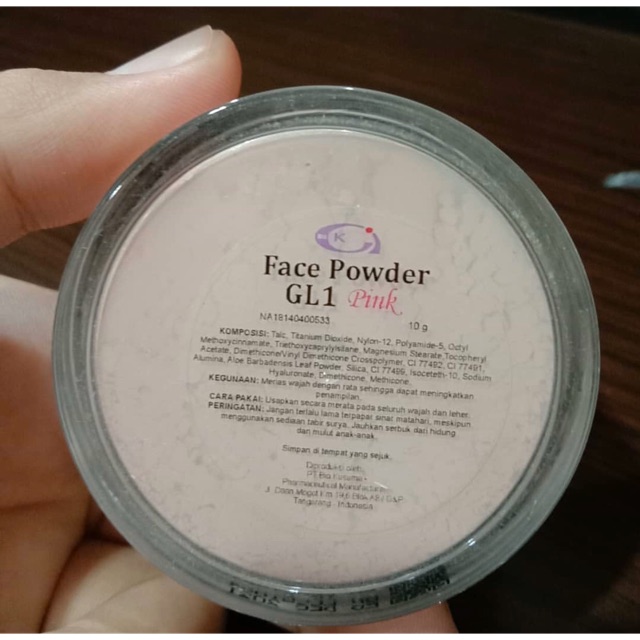 Ultimate Face Fowder GL1, GL2, GL3, 10gr Ori Bio-Kusuma