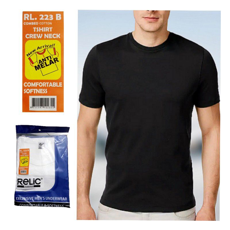 RELIC Kaos Oblong Pria Exclusive Mens Underwear Crew Neck Kaos Dalam Pria Oneck Original Dewasa