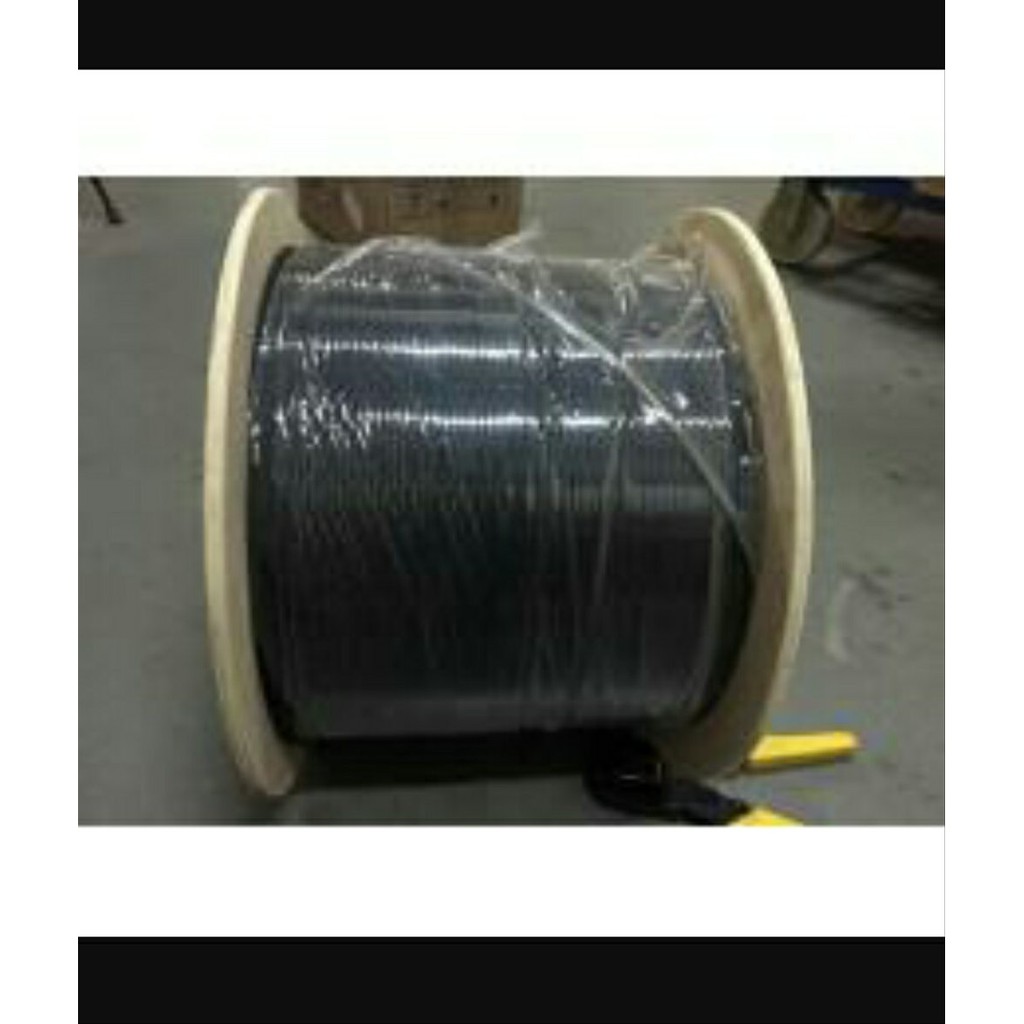 Langsung Order kabel cable drop wire Drop cor DC FTTH 2 core 1roll  Grosir