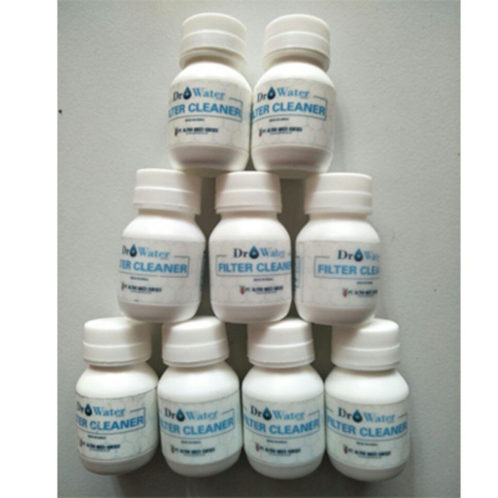 Filter Cleaner Batuan Dr Water & Mega 6 ( Bonus Ph Tester )