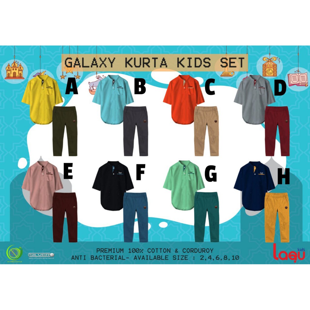 Kurta Galaxy by LAQU kids