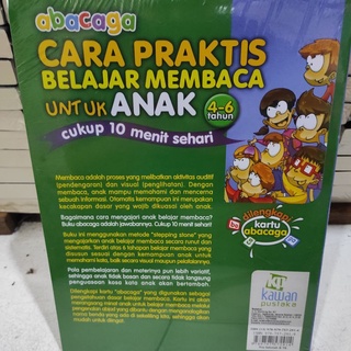 Jual Buku Anak Tk / Paud - Abacaga - Cara Praktis Belajar Membaca Untuk ...