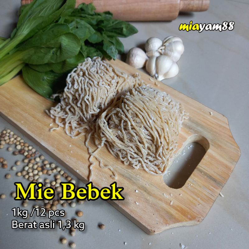 

Miayam88 || bakmie mentah telur bebek spesial 12 porsi / kg