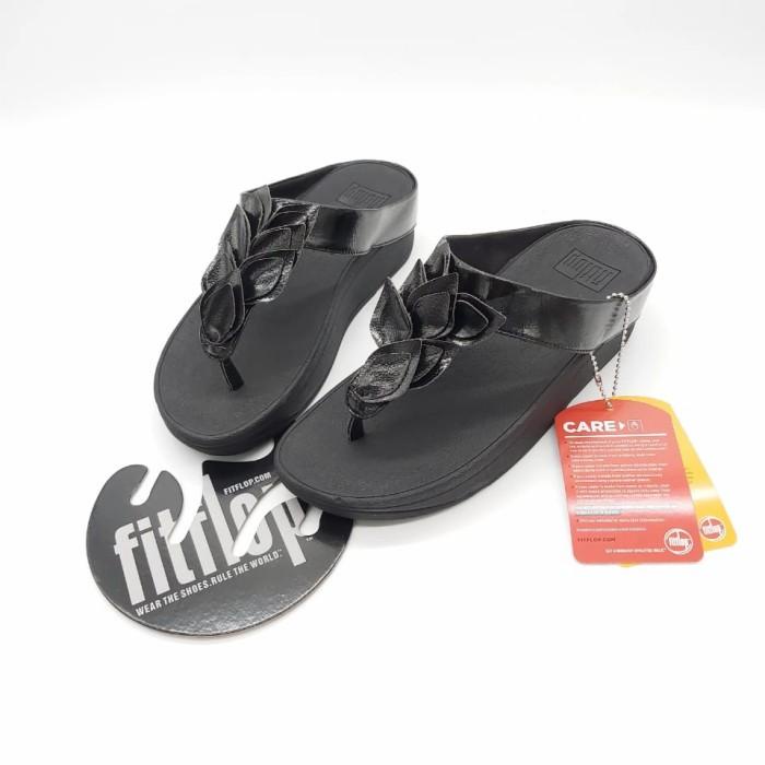 SANDAL JEPIT WANITA FITFLOP FINO LEAF ORIGINAL PROMO