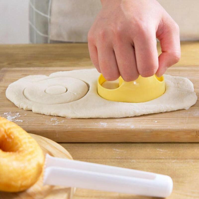 Mi.more DIY Cetakan Donat Pembuat Kue Dekorasi Alat Makanan Penutup Pembuat Roti Baking Persediaan Dapur Baking Pastry Alat