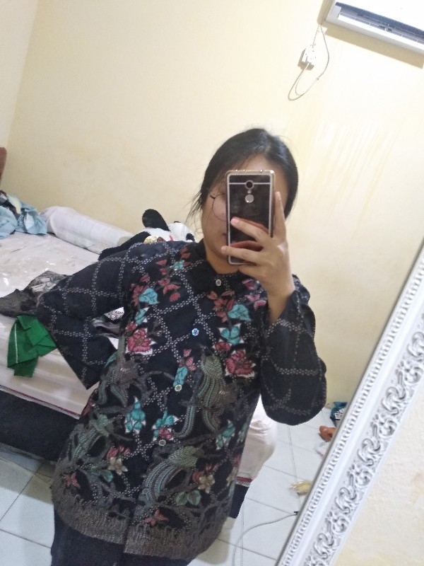 Atasan Batik Dolby Dolbi Dobby Doby Tenun Sutra Tulis Halus Katun Atbm Baron Zipper Zebra Series