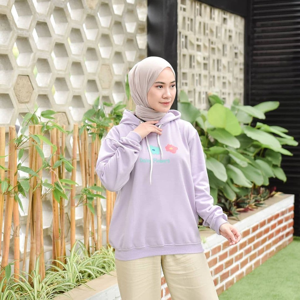 Nara Grosir - Flower Day | Fashion Terkini | Sweater Termurah