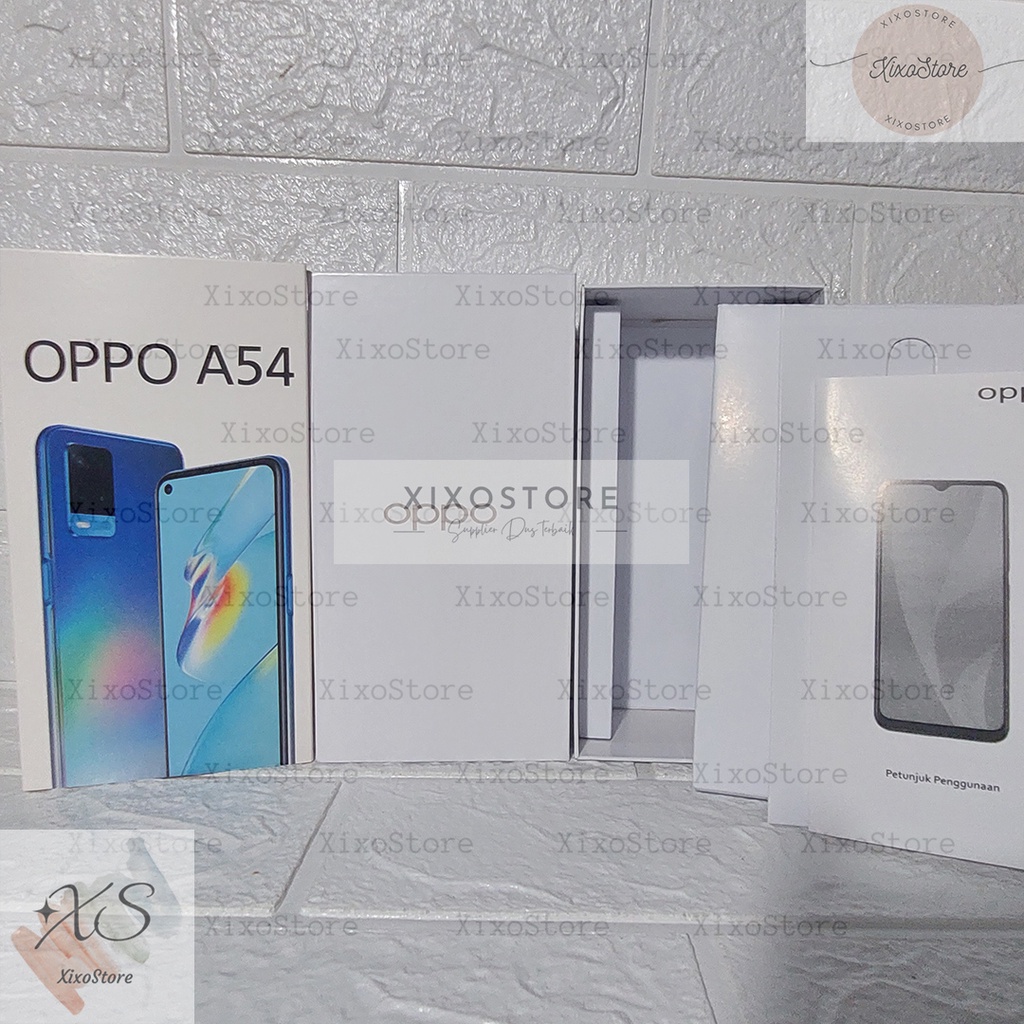 New DUS OPPO A54 FREE STIKER DAN FULL AKSESORIS - FULLSET - DUSBOK OPPO