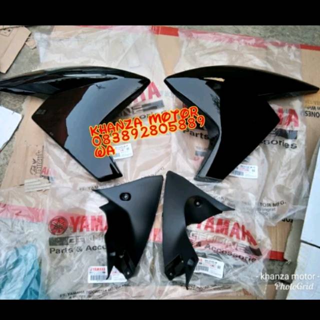 Shroud sayap tangki yamaha Vixion New NVL 2013-2014 original Hitam