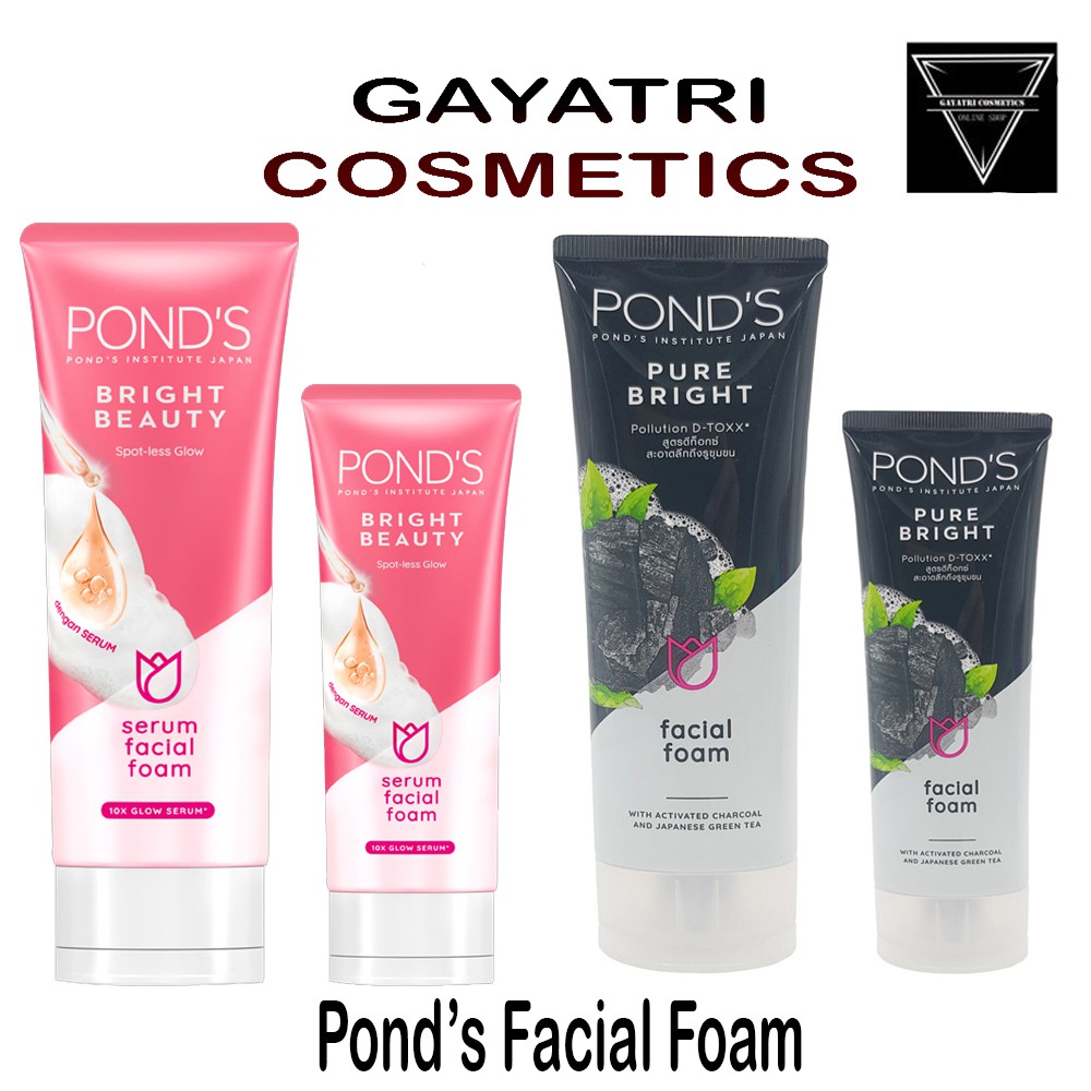 Sabun Muka Ponds Facial Foam 50/100ml