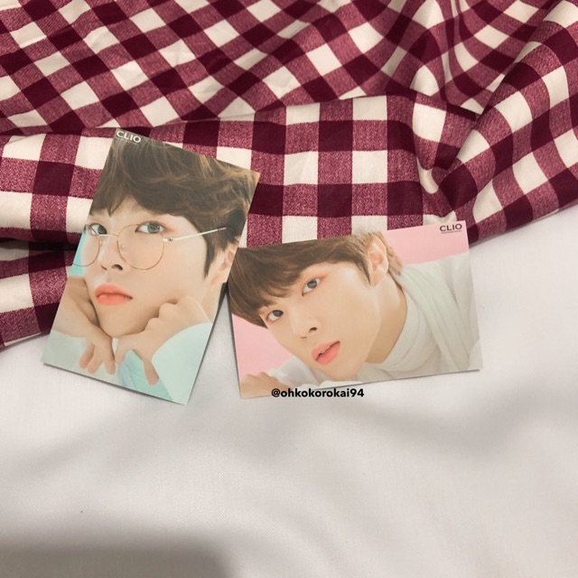 KIM WOOSEOK CLIO PHOTOCARD