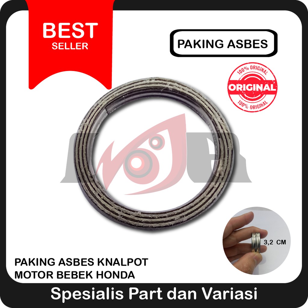 Asbes Paking Knalpot Supra Grand C70 Karisma Shogun 125 Packing Gasket