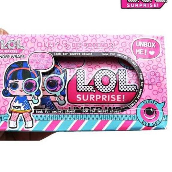 ℵ READY STOCK!! LOL Surprise Big Surprise Kapsul Under Wraps Jumbo Hair Goals Boneka LOL **