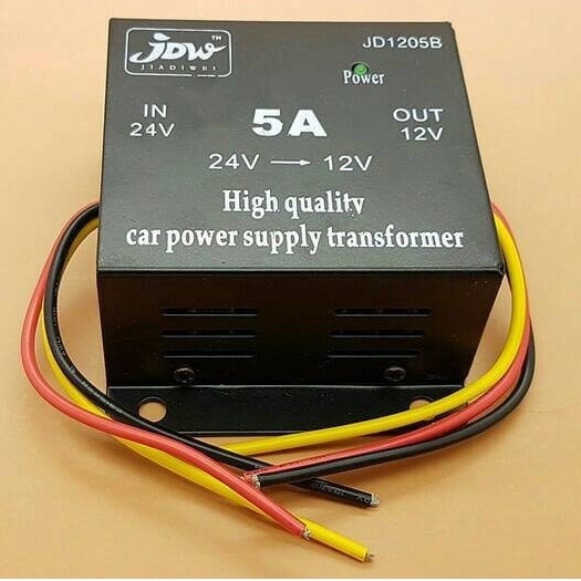 Step Down 24V to 12V 5A,Step Down DC-DC 24V to 12V 5A bagus awet