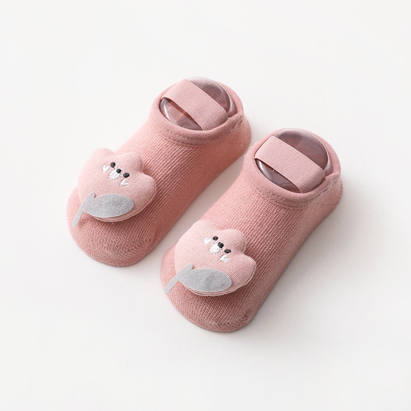 (Pimenova) kaoskaki bayi anak socks lucu karakter unisex kaoskaki antislip anak baby