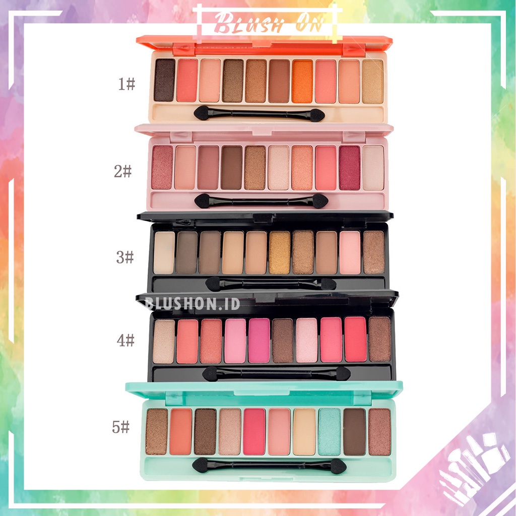 Lameila Eyeshadow Pallete 12 Warna Colors 12 in 1 - 1111