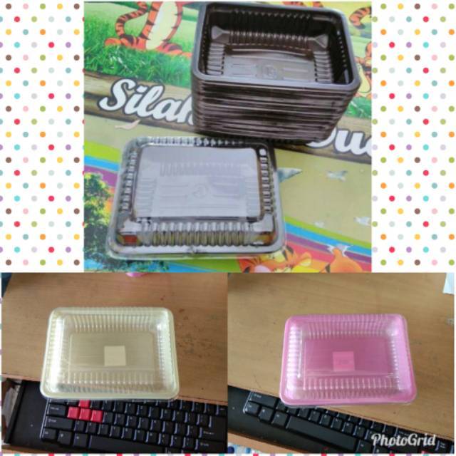 Mika brownies brownis bento kecil wadah lunch box