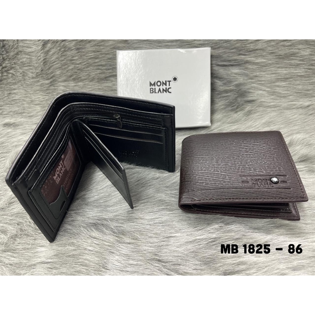 DOMPET LIPAT PRIA MODEL TERBARU BAHAN KULIT IMPORT / MB 1825-86