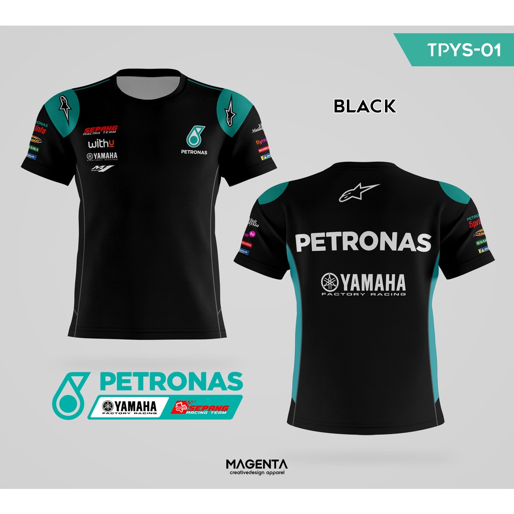 T-Shirt Kaos MotoGP - Petronas Yamaha SRT