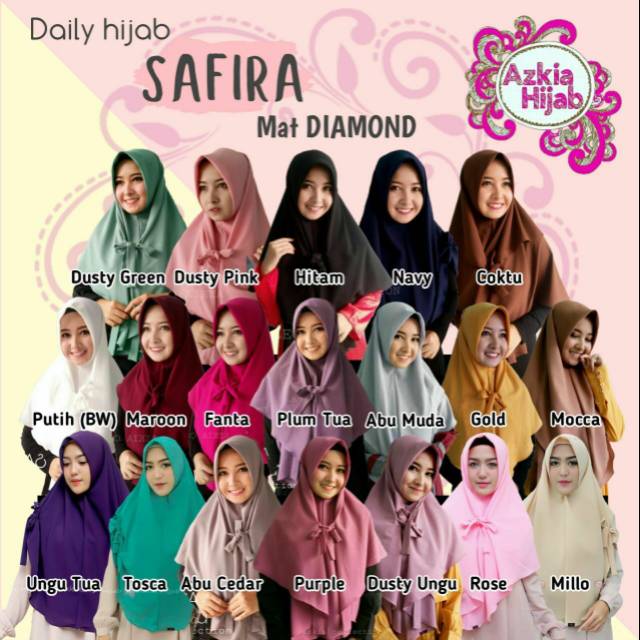 Safira Hijab Instant