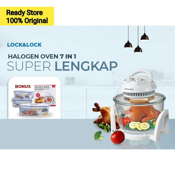 HALOGEN OVEN LOCK N LOCK 7 IN 1 - ORIGINAL