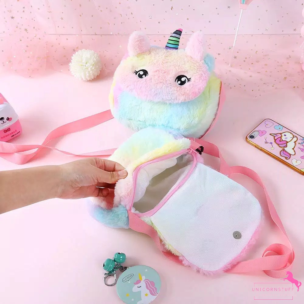 Tas Selempang Unicorn Anak Les Pergi Perempuan Cewek Kado Ulang Tahun Hadiah SLING BAG