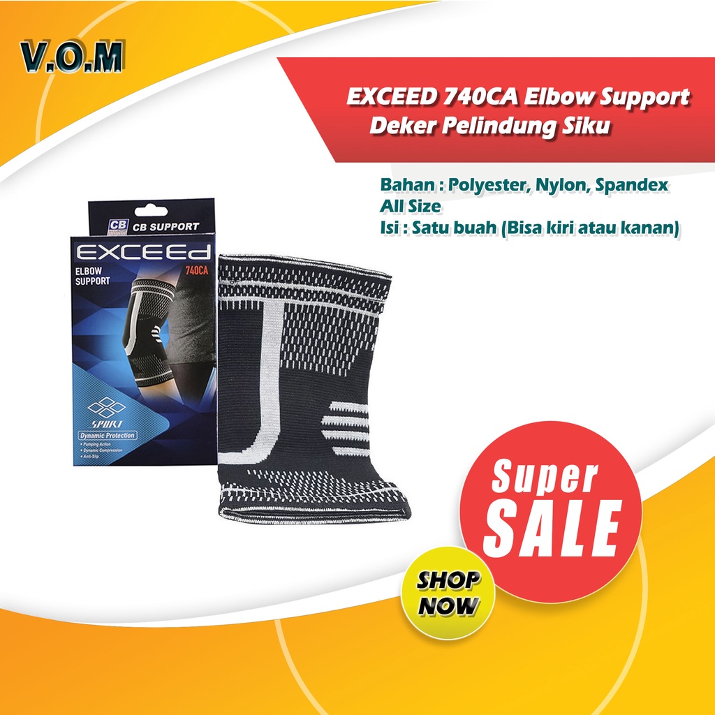 EXCEED 740CA Elbow Support - Deker Pelindung Siku Tangan Sikut 0812