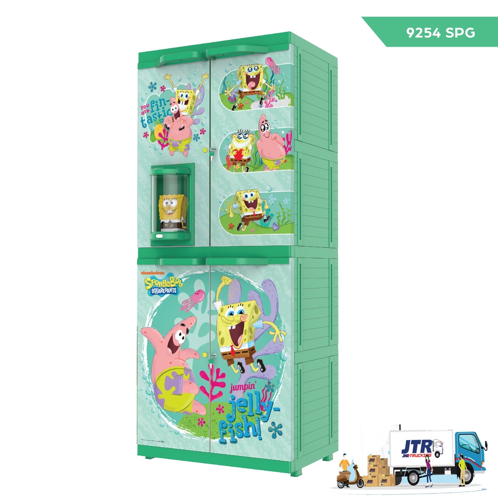 Lemari PLastik Naiba Jumbo MSC DOLL Boneka 9254 [KHUSUS KIRIM VIA CARGO]