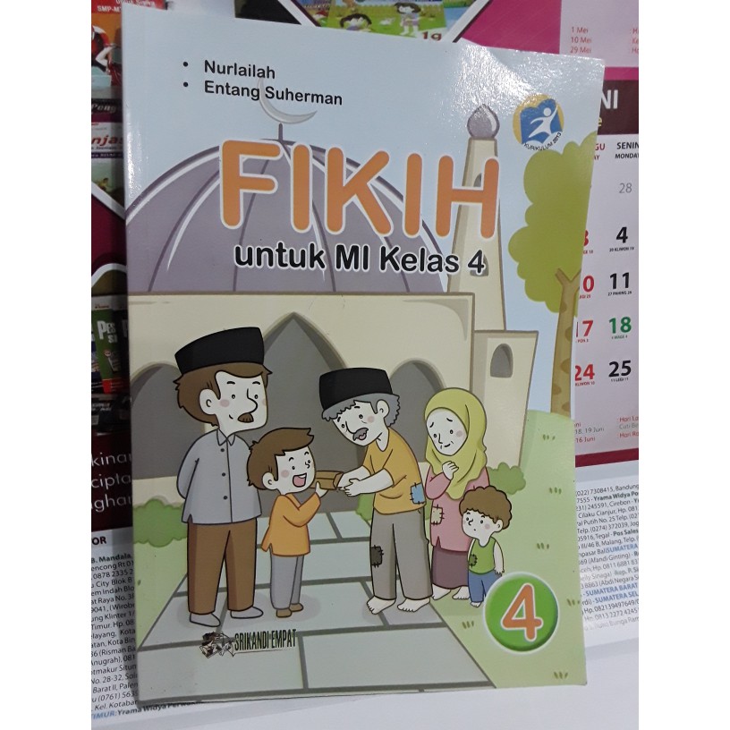 Buku Fiqih Kelas 4 Mi Kurikulum 2013 - Info Berbagi Buku