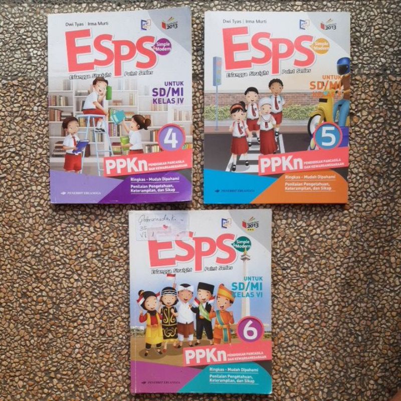 Esps Ppkn.Pendidikan Pancasila Sd kelas 4.5.6 Revisi Kurikulum 13.Merdeka