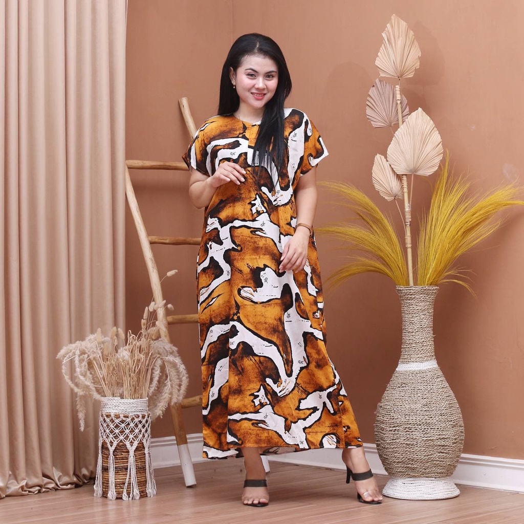 Batik Prass - DASTER RAYON BUSUI HABEL SEMATA KAKI JUMBO-Esme