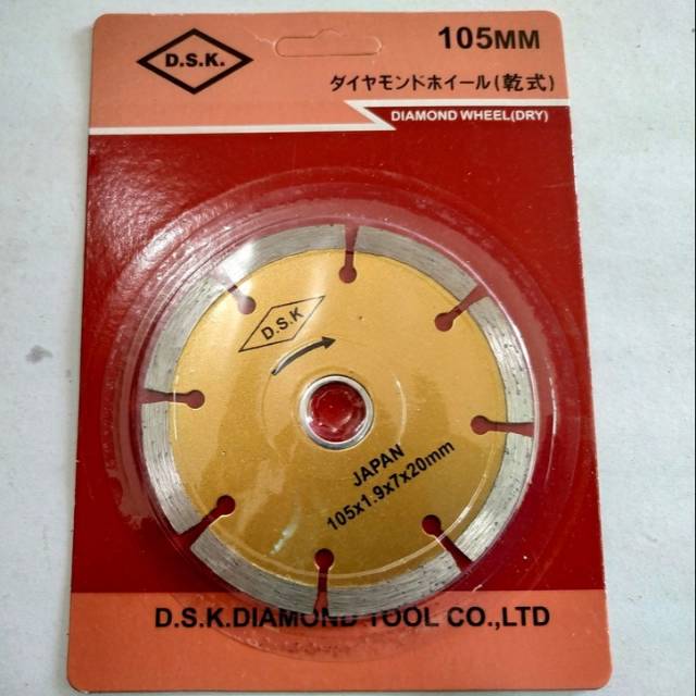 Mata potong keramik Kering DSK / Diamond Wheel Dry