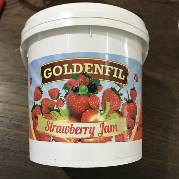 

Jual Selai Goldenfil Strawberry Jam 1Kg - Gosend Only!!