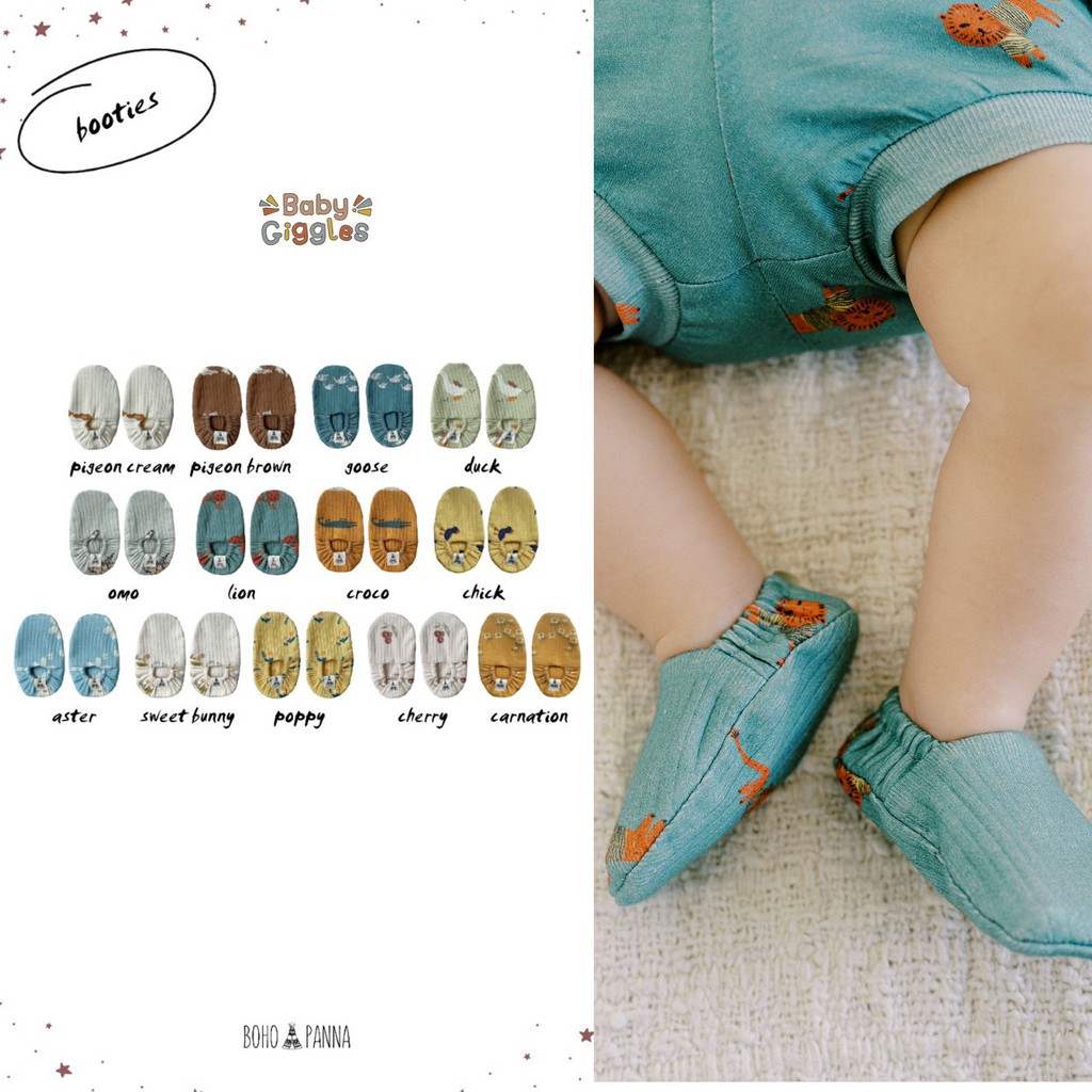 Bohopanna Booties/ Sepatu Bayi 0-8 Bulan Bohopanna